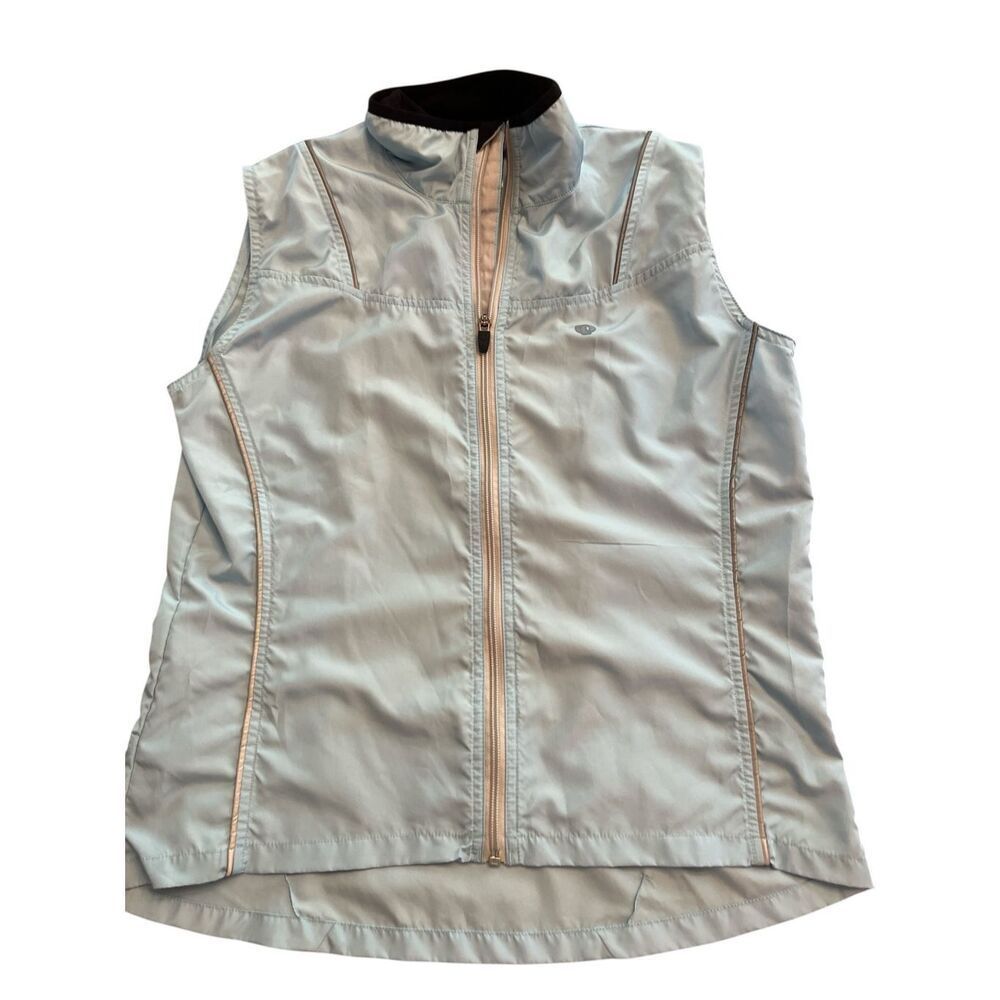 Pearl i Zumi zip front sleeveless cycling wind breaker vest Large